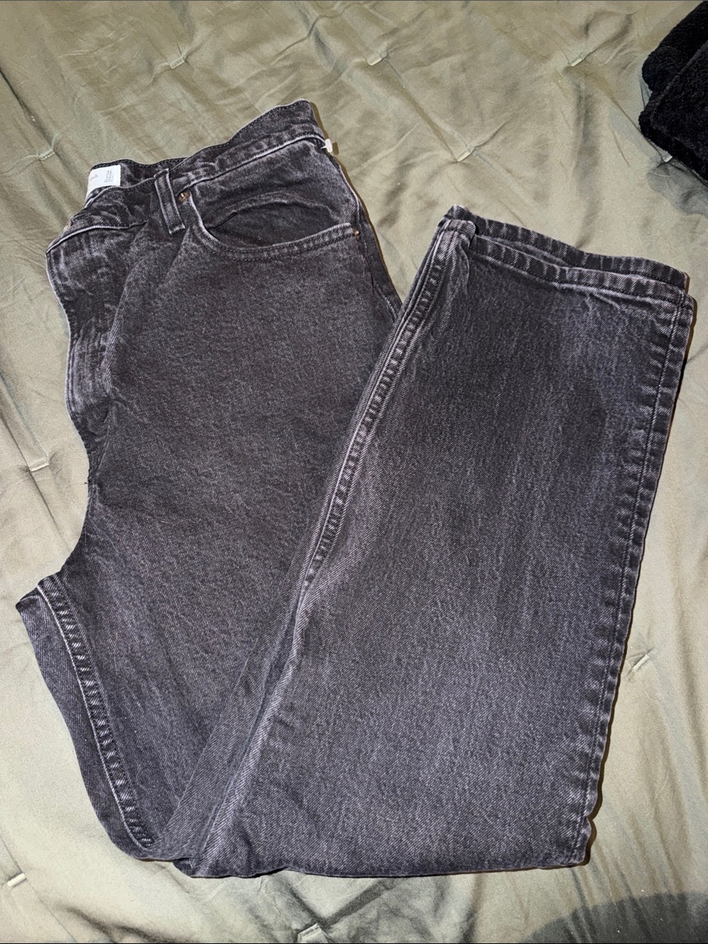 Abercrombie & Fitch High-Rise Women's Jeans - Washed Black